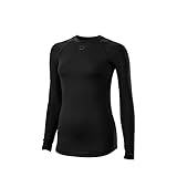 EvoShield Damen Fitted Long Sleeve Hemd, schwarz, XX-Larg