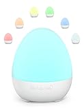 Mini Aroma Diffuser 150ml Kinder Diffusor, Etersky Ultraschall Ätherische Öle Luftbefeuchter für Duftöle, Raumduft Duftlampe mit 7 Farben Nachtlicht, BPA-Frei Leise Aromatherapie für Baby
