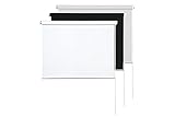 Sunce24 Verdunkelungsrollo Lichtundurchlässig Thermo Sichtschutz Rollo Abdunkelnd 120 x 200 cm, weiß