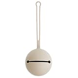 mushie Schnullerbox Aufbewahrung Silikon Schnullerhalter Case (Shifting Sand)