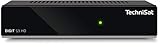 TechniSat DIGIT S3 HD - hochwertiger digital HD Sat Receiver (HDTV, DVB-S, DVB-S2, HDMI, USB, vorinstallierte Programmlisten, Unicable tauglich) schw