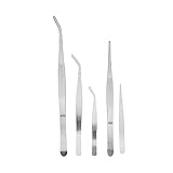 HONGMEI Atmm ATM 5 stücke Edelstahl Pinzette Anti Statisch Bonsai Gardening T