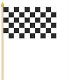 Yantec 2er Pack Stockflaggen 30 x 45 : Zielflagg