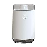 Muium(TM) Tragbarer Mini Nebel Luftbefeuchter,Aroma Diffuser,Persönlicher USB Desktop Luftbefeuchter für Auto, Büro, Schlafzimmer usw. Automatische Abschaltung, Super Leise, Super Tragbar (Weiß)