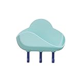 Hopeup Selbstklebender Seifenschale in Wolkenform, langlebig, Aufbewahrungsregal für Zuhause, stark und stab