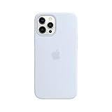 Apple Silikon Case mit MagSafe (für iPhone 12 Pro Max) - Wolkenb