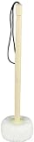 1pcs Gong Mallet Holzkern Mit Großer Wollspitze Bedeckt, 75x45 Mmdrums Percussion Zubehör für Musik