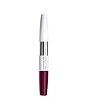 Maybelline New York Make-Up Lippenstift Superstay 24h Color liquid Lipstick Sugar Plum/Glänzendes Violett mit 24 Stunden Halt 1 x 5 g