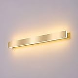 Baska Lange Wandleuchten Gold Metall LED Wandleuchte Beleuchtung, Moderne Einfache Kopfteil Lampen Innenleuchten Für Schlafzimmer Wohnzimmer Korridor Dekor Wand W