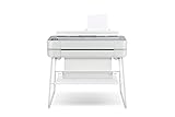 HP DesignJet Studio Steel Großformatdrucker, 24 Zoll, bis zu A1, mobiles Drucken, Wi-Fi, Gigabit Ethernet, Hi-Speed USB 2.0, 1 Jahr Garantie (5HB12C)