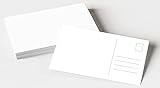 Clever Pool, Blanko Postkarten zum Selbstgestalten, Postkarte aus weißem 350g Karton, Postkarten zum Bedrucken, 100 x XXL