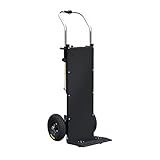 ZHIFENGLIU Klapptrolley Aufgeladen, Einkaufswagen Treppensteigen Trolley RäDer 850w Brushless Motor Edelstahl Materiallast 280kg, Handwagen Zum Treppensteig