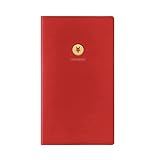 Linjolly Notebook Portable Notebook Multifunktions Tagebuch kleine kreative Persönlichkeit Notebook Family Finanzbuchhaltung Buch (96 Blatt) Journal (Color : Red)