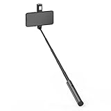 QPALZMGK Selfie-Stick mit abnehmbarer kabelloser Fernbedienung, Bluetooth-Stativ, Selfie-Ständer, ausziehbar, kompatibel mit iPhone und Android-Smartp