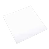 WINOMO 32 Stücke Flexible Spiegel Blätter Selbstklebende Nicht Glas Spiegelfliesen Spiegel Wandaufkleber für Wohnzimmer Badezimmer Küche (Silber) 15X15x0. 1