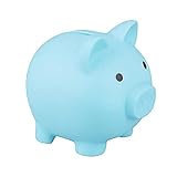 ershixiong Sparschwein Geschenke für 1-7 Jahre alte Mädchen Jungen, Kind zu schätzen Keramik Schwein Geld Sparschweine fü