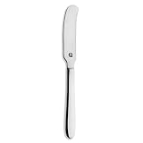 Windsor Carded Neues Buttermesser auf schwarzer/roter Verpackung aus Edelstahl 18/0 – Hochglanzpoliert, kardiert, hochglanzpolitur, BKWDR/C