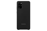 Samsung Silicone Smartphone Cover EF-PG985 für Galaxy S20+ | S20+ 5G Handy-Hülle, Silikon, Schutz Case, stoßfest, dünn und griffig, schwarz - 6.7 Z