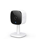 eufy Security Solo IndoorCam C24, 2K Plug-In Überwachungskamera für Innenbereiche, WLAN, Personenerkennung, IP Kamera, Sprachassistent, Bewegungssensor, Nachtvision, HomeBase Nicht kompatib