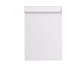 MAUL Klemmbrett DIN A4, Hoch, Bruchsicher, Abwischbar, Druckstabil, Weiß, 330x220x15 mm, 2310102, 1 Stück