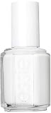 Essie Nagellack für farbintensive Fingernägel, Nr. 1 blanc, Weiß, 13,5