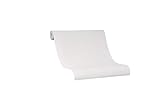 marburg Tapete Weiß Pearl Struktur Uni für Schlafzimmer Wohnzimmer oder Küche Made in Germany 10,05m x 0,53m 30422