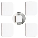 Duschvorhang Klammern Selbstklebend Vorhang Stop Clips Guard Vorhang Stop Clips,Selbstklebend Klammern für Duschvorhang Befestigung Badezimmer Zubehör Dusche Ohne Löcher Dusche Vorhang Clips 4-Stück