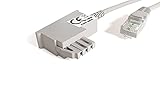 COXBOX 2,5 m DSL Kabel Fritzbox, Speedport, Easybox - TAE Kabel RJ45 grau - VDSL ADSL WLAN Router-Kabel mit Twisted Pair für eine zuverlässige Verbindung