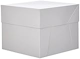 0339481 DECORA TORTENKARTON MIT DECKEL 30,5X30,5X25 CM
