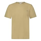Lacoste Herren TH2038 T-Shirt Rundhals, Männer Basic Tshirt,Tee,Regular Fit,Braun,9
