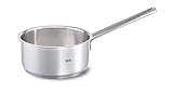 Fissler paris / Edelstahl-Stielkasserolle (1,4 L - Ø 16 cm) mit Schüttrand, spülmaschinen-und backofengeeignet - Induk