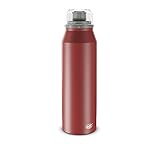 alfi Endless Thermosflasche, Rot, 0,5 L