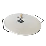 AdorabFruit Runder Pizza-Stein, 13-Zoll-dauerhafter und sicherer Backstein für Grill-Wärme-Stoß-beständiges Kochstein, für Pizza,