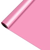 Plotterfolie Textil 30.5cm × 300cm Flexfolie Zum Bügeln von Textiltransferfolie, DIY T-Shirts und Anderen Stoffen(Rosa)