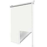 Tongtong Verdunkelungsrollo Klemmfix ohne Bohren, 50x150cm(stoffbreite ca.46cm) Fensterrollo Rollo für Sichtschutz, Seitenzugrollo, Rollos für Hitzeschutz für Fenster & Tür, Thermorollo für F