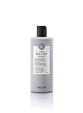 Maria Nila Care & Style Sheer Silver Shampoo, No Yellow Silber Shampoo für ein Kühles Blond, Intensive Haarpflege Anti Gelbstich, Sulfat & Parabenfrei, 350