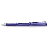 Lamy 1234835 safari candy Füllhalter 21 – Moderner Füller in der Farbe Violet mit ergonomischem Griff und zeitlosem Design – Federstärke M - S