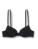Amazon-Marke: Iris & Lilly Damen BLIC004 Push-Up BH , Schwarz , 75A ( Herstellergröße : 34A )