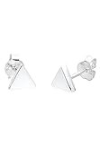 Elli Ohrringe Damen Basic Dreieck Geo Stecker in 925 Sterling Silb