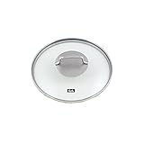 Fissler Florenz Glasdeckel zu Kochtopf, Deckel, Ersatzteil, Zubehör, Glas, für Töpfe mit Ø 20 cm, 8210320600