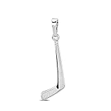 SILVEGO Herren Anhänger aus 925 Sterling Silber Hockeyschläg