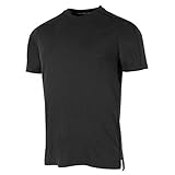 Stanno Ease Trikot | Sportshirt für Damen und Herren (größe L, schwarz, Regular fit)