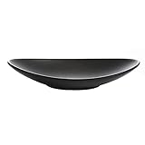 Schwarze Schlüssel Schale Modern Schlüsselschüssel Tablett Oval Deko Schmuck Schmuck Tablett Organizer Schlüsselablage Decorative Bowl für Den Eingang Schmuckschale Einweihungsparty Geschenk