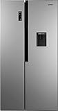 Gorenje Side by Side Kühl-/ Gefrierkombination Inox-Look NoFrost Plus Wasserspender mit Wassertank LED Beleuchtung