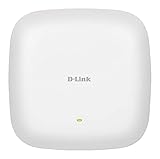 D-Link DAP-X2850 AX3600 Wi-Fi 6 Dual-Band PoE Access Point (Indoor, 802.11ax, OFDMA, MU-MIMO, mehrere Betriebsmodi, WPA3, 2.5G Ethernet, zentralisierte Verwaltung)