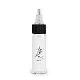 AWAKEN Tattoofarbe Ink Tattoo Professional Made in Italy Rechtsvorschriften 2022 Tätowierfarbe Weiß 30ml Permanent Make-up Körperpigmente mit Zertifikat (White）