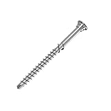Sihga TeFix Terrassenschrauben, ohne Vorbohren/Vorsenken, Edelstahl rostfrei 5,0 x 45 200 Stück