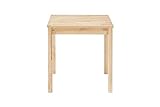 Robas Lund Tisch Esszimmertisch Massivholz Kernbuche, Alfons BxHxT 70 x 76 x 50
