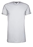 Tigha Herren T-Shirt Zander Vintage Grau Larg