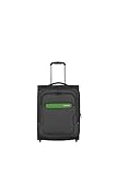 Travelite travelite: Madeira – sehr leichte Trolleys, Trolley-Taschen, Reise- und Bordtaschen plus Weekender Koffer, 55 cm, 41 Liter, Anthrazit/Grü